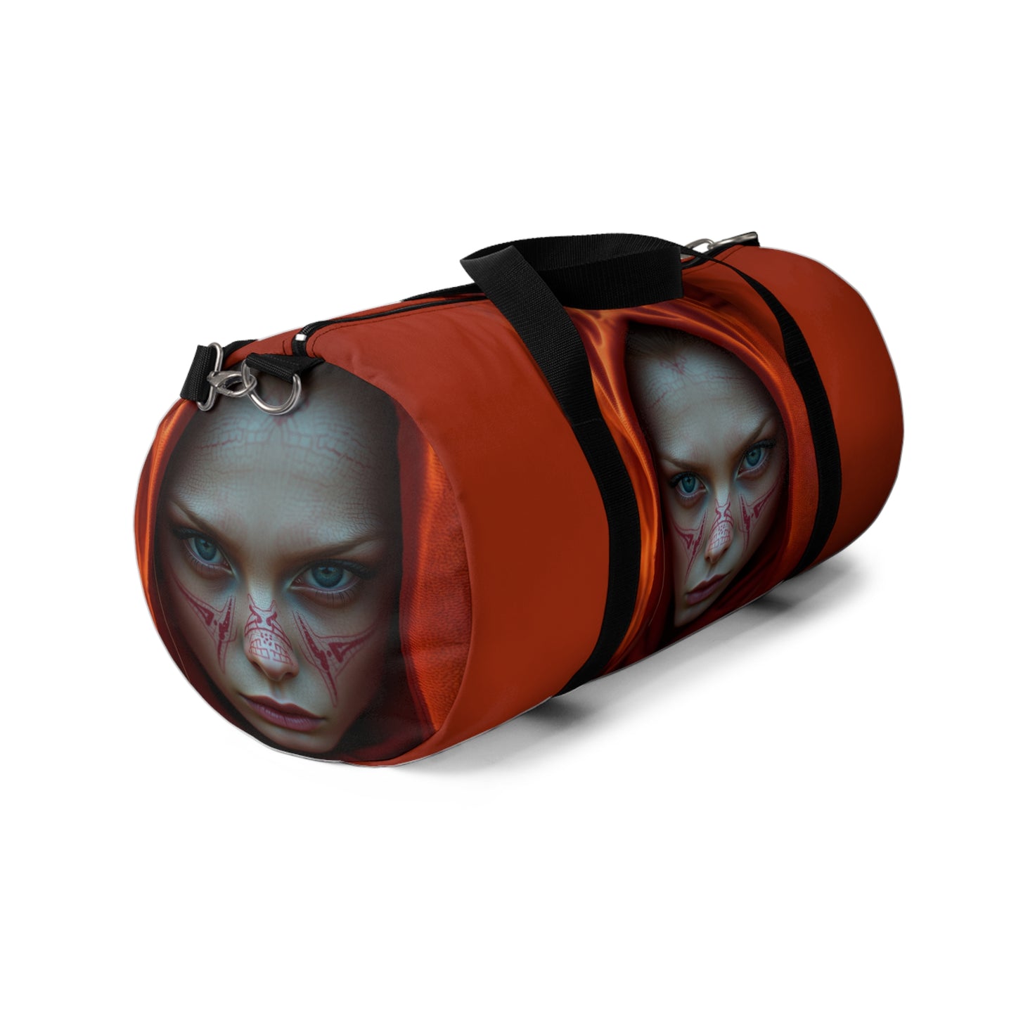 Mystical Face Duffel Bag - Unique Travel Bag with Bold Design