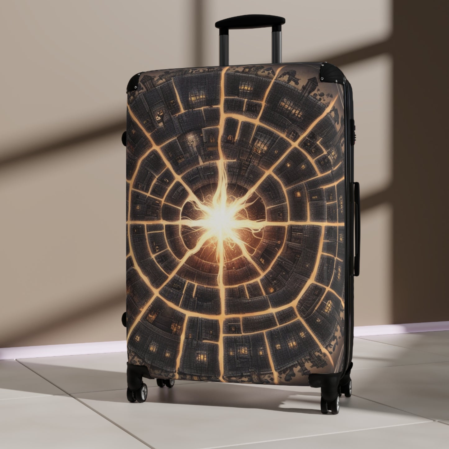 Stunning Cosmic Design Suitcase - Travel with Style