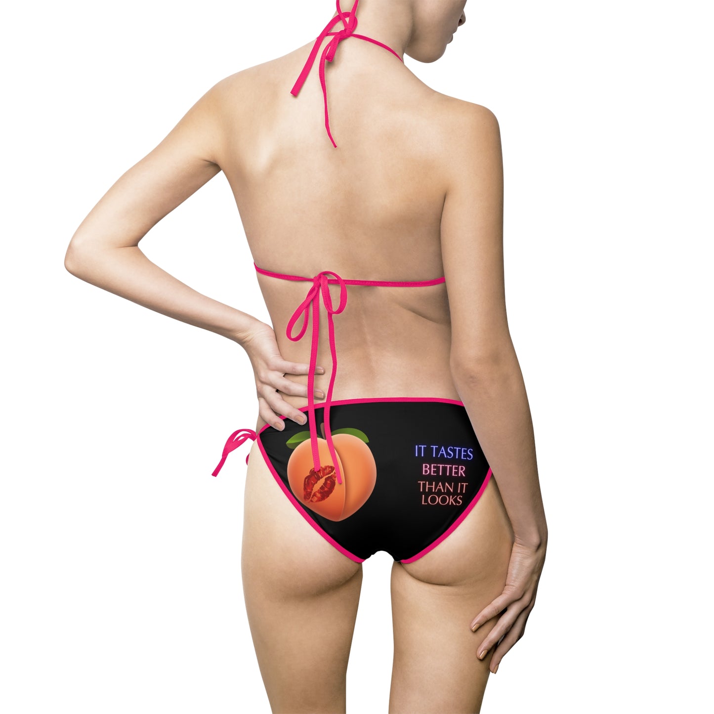 Stylish Women's Bikini Swimsuit - Vibrant Graphic Design for Beach & Pool