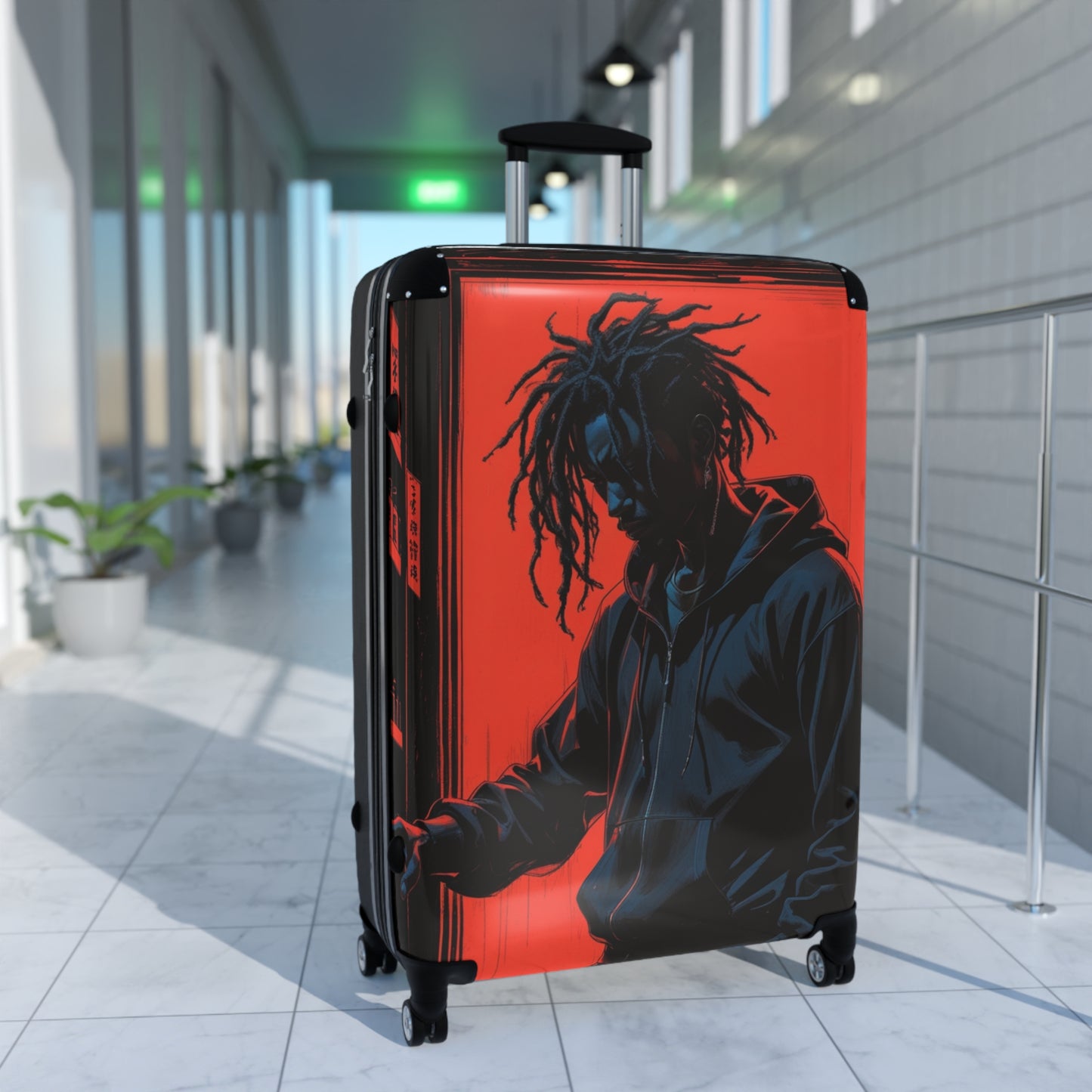 Urban Style Suitcase - Stylish Carry-On for Travel Enthusiasts