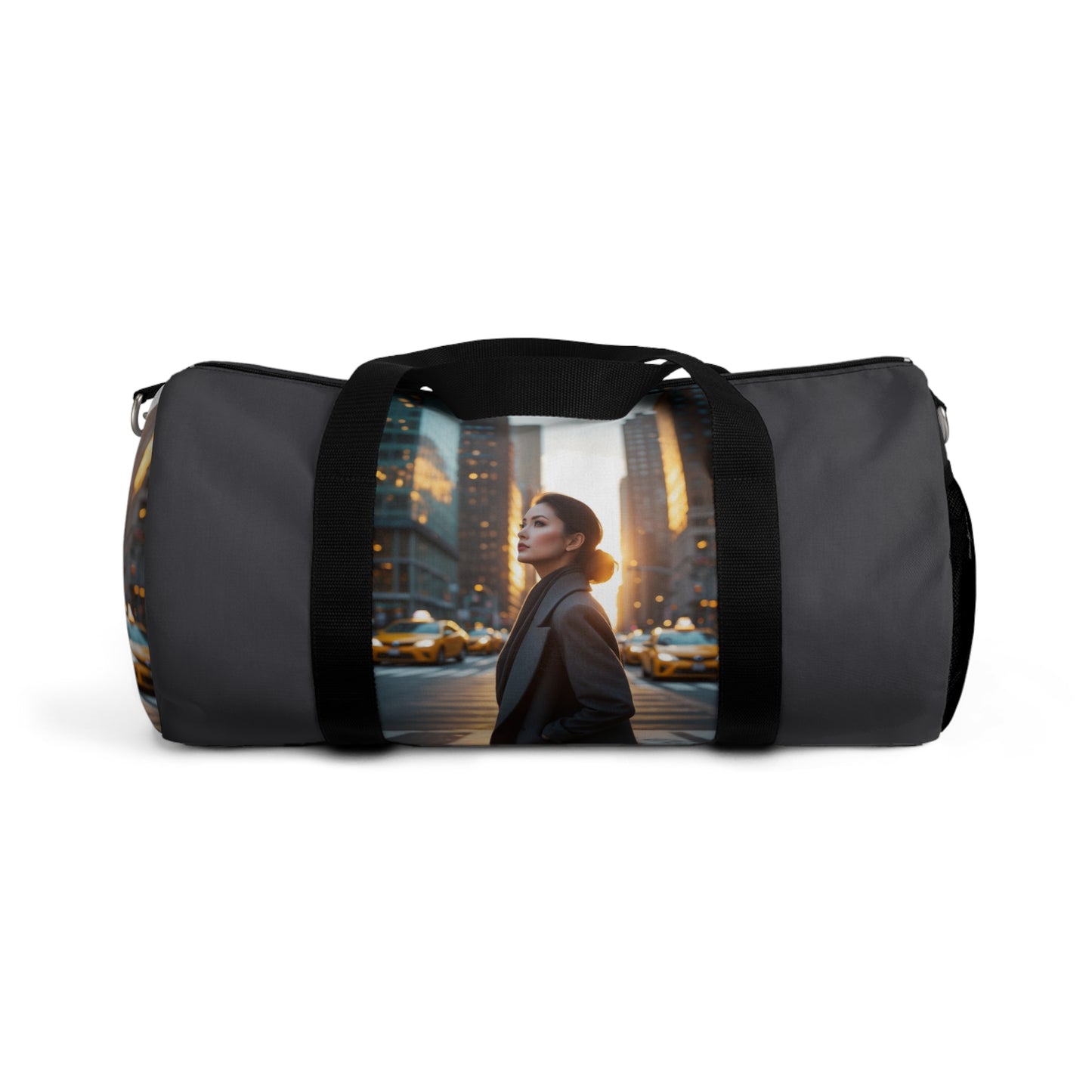 Stylish Cityscape Duffel Bag - Stylish Travel Bag for Urban Adventures