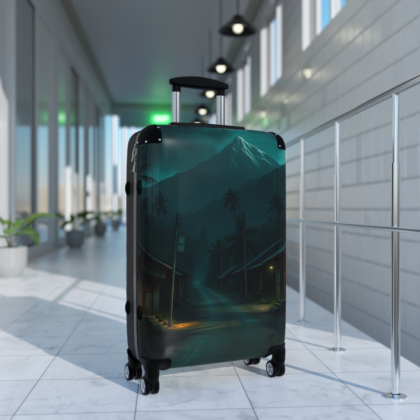 Mountain Landscape Carry-On Suitcase - Travel in Style
