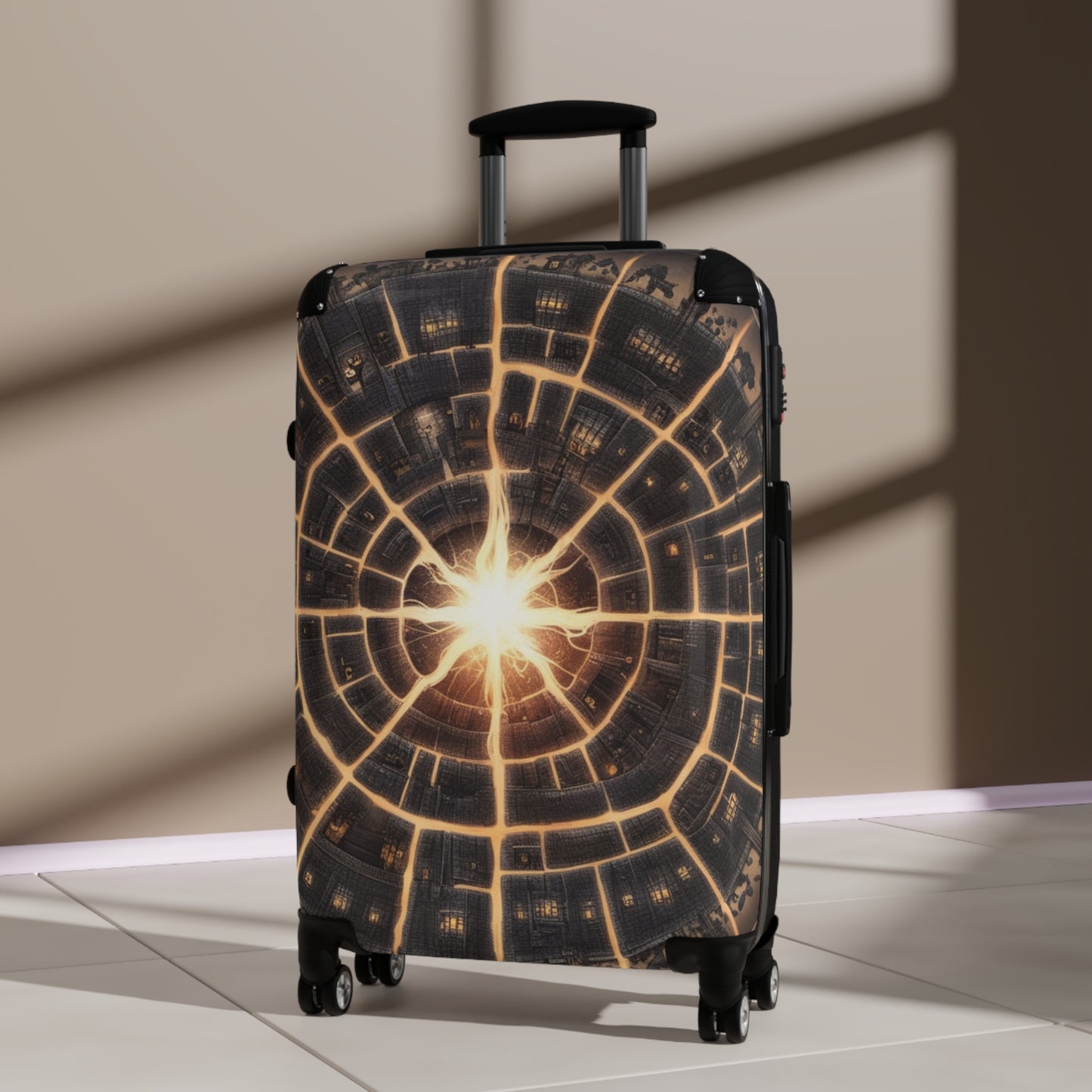 Stunning Cosmic Design Suitcase - Travel with Style