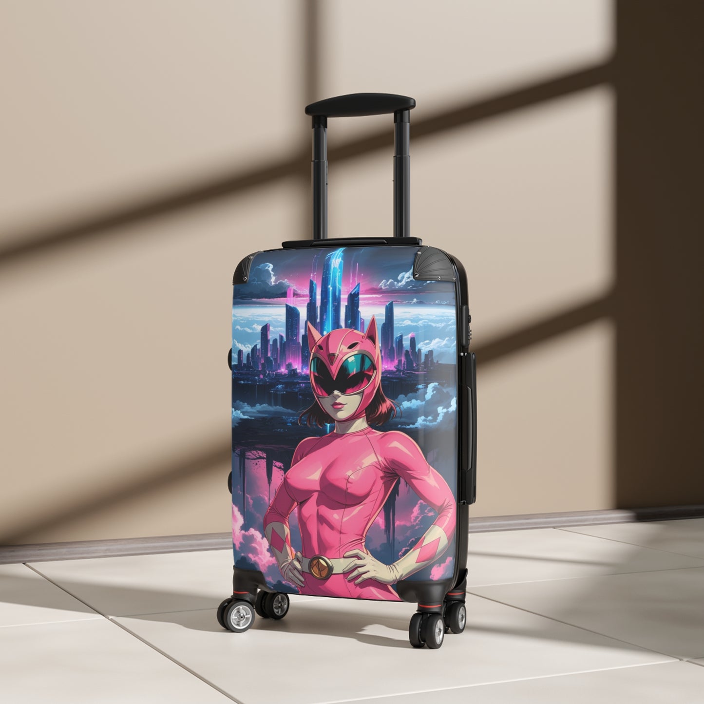 Vibrant Anime-Inspired Suitcase - Perfect for Vacations & Getaways