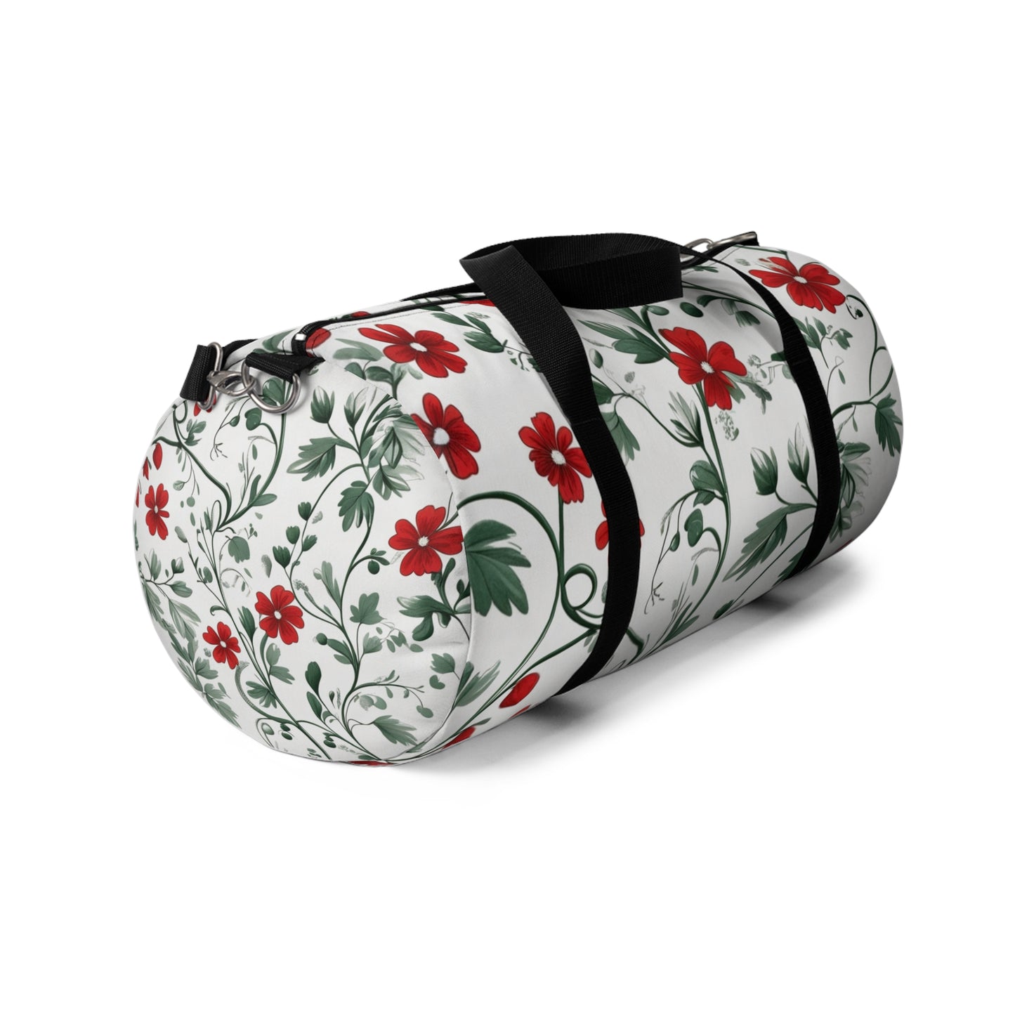 Floral Pattern Duffel Bag - Stylish Gym & Travel Tote for Active Lifestyles