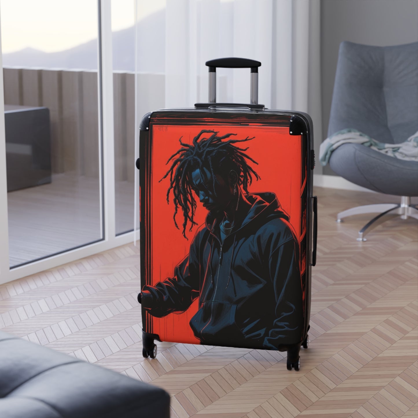 Urban Style Suitcase - Stylish Carry-On for Travel Enthusiasts