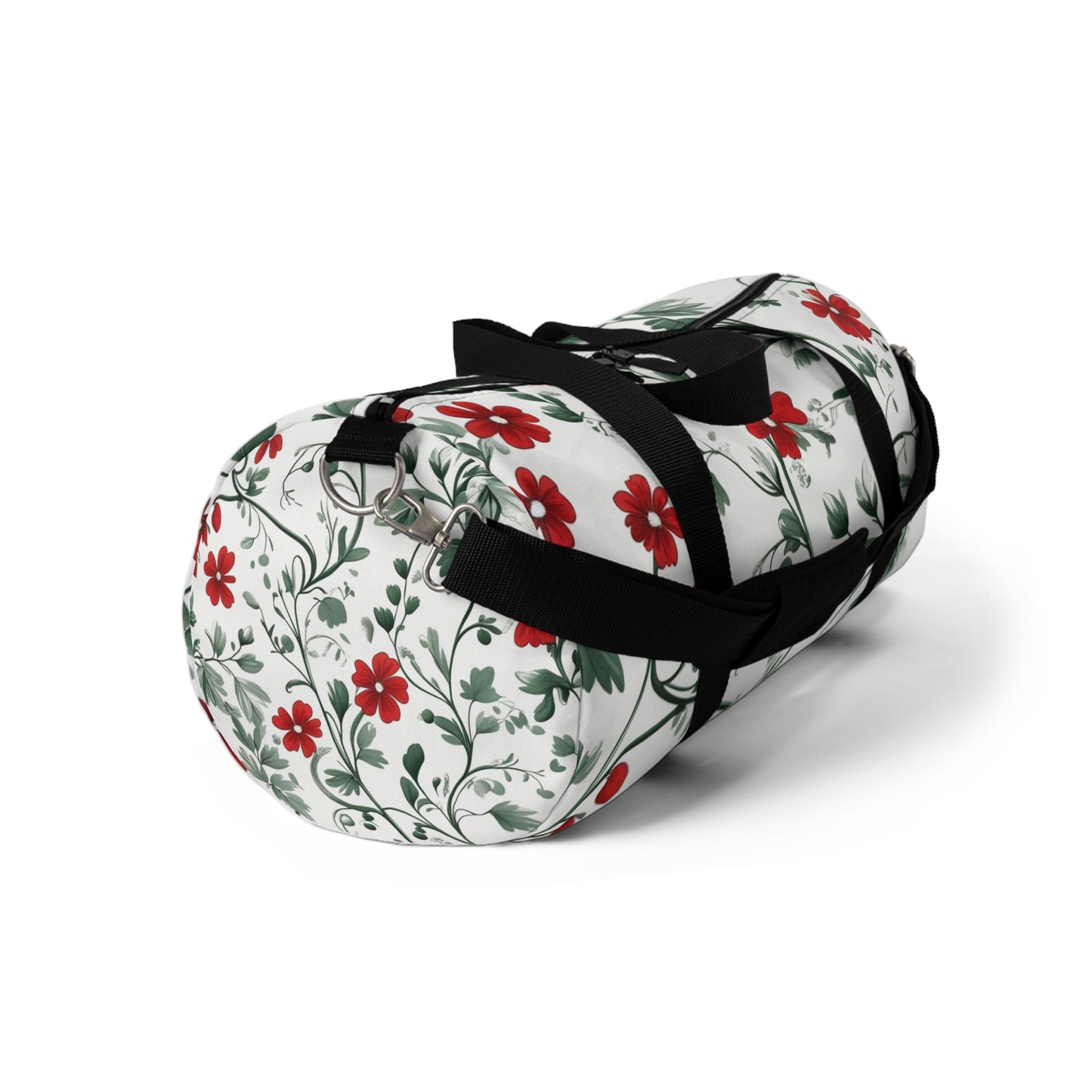Floral Pattern Duffel Bag - Stylish Gym & Travel Tote for Active Lifestyles