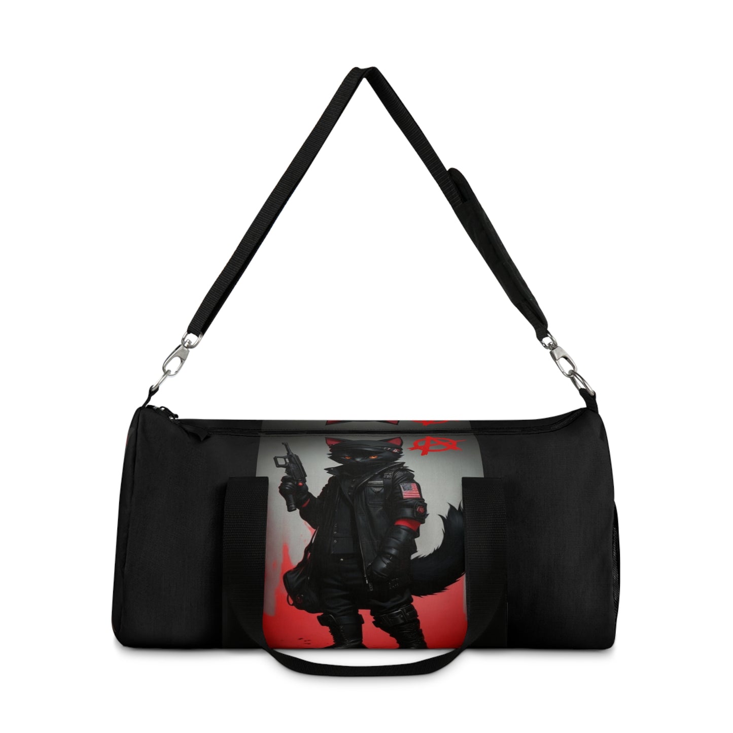 Sabo-Tabby Duffel Bag - Cool Cat Design for Travel & Gym
