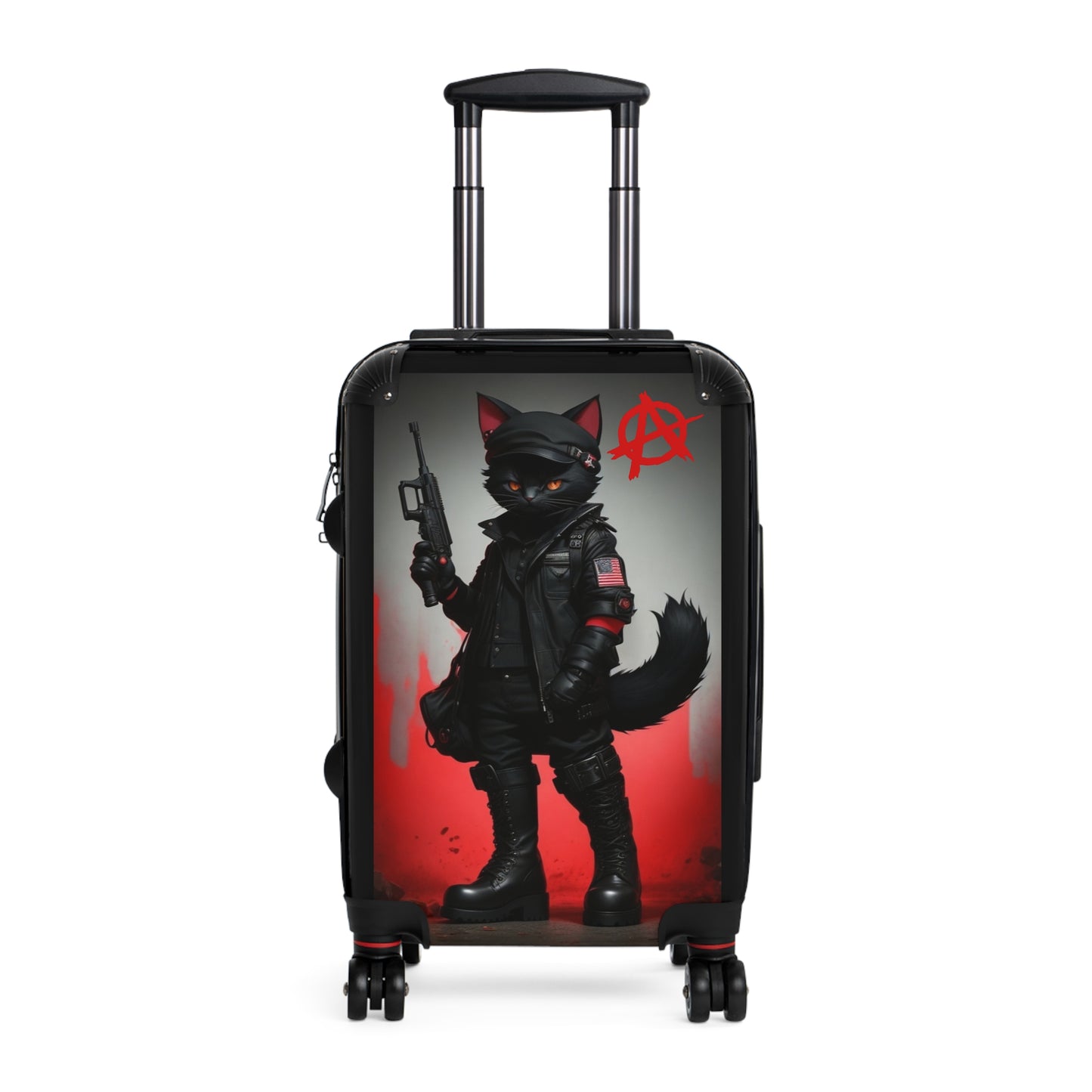 Sabo-Tabby Hard Shell Suitcase - Ideal for Travel Enthusiasts