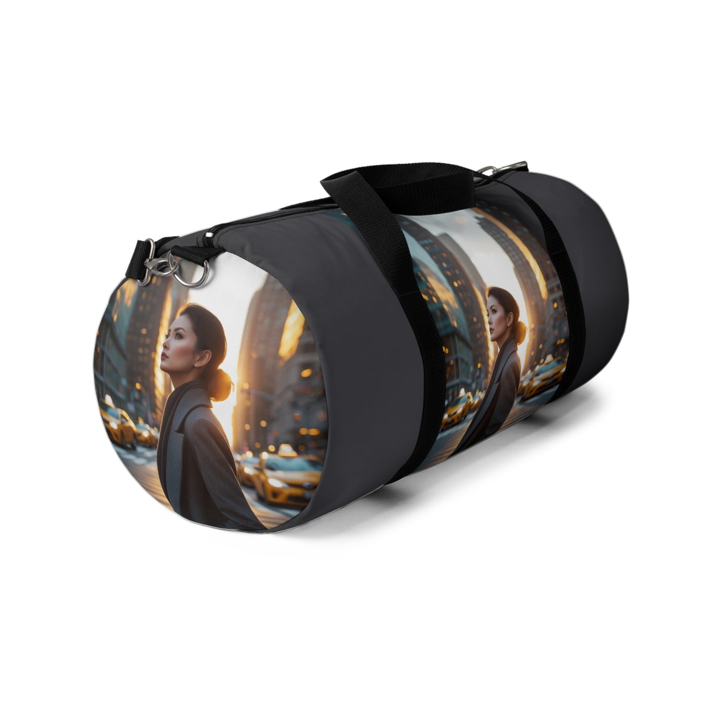 Stylish Cityscape Duffel Bag - Stylish Travel Bag for Urban Adventures