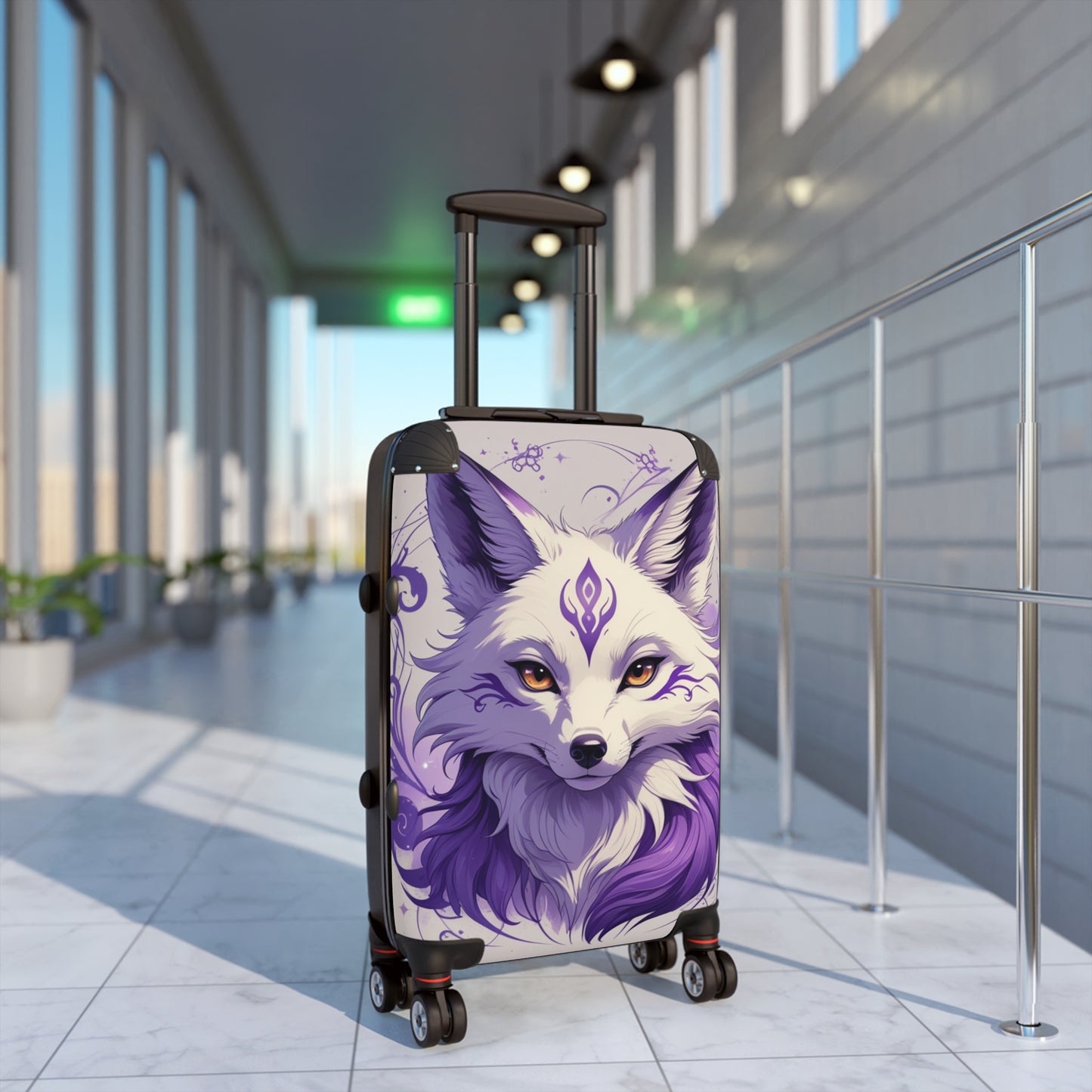 Kitsune Carry-On Suitcase - Stylish Travel Luggage