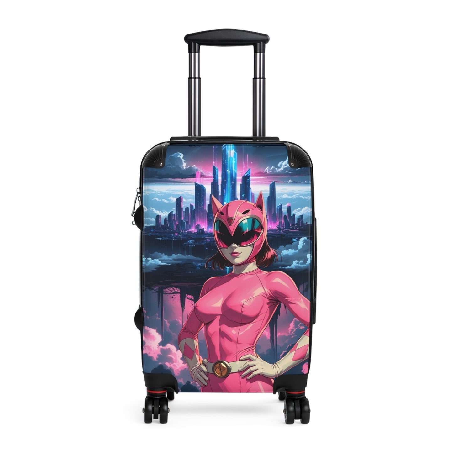 Vibrant Anime-Inspired Suitcase - Perfect for Vacations & Getaways