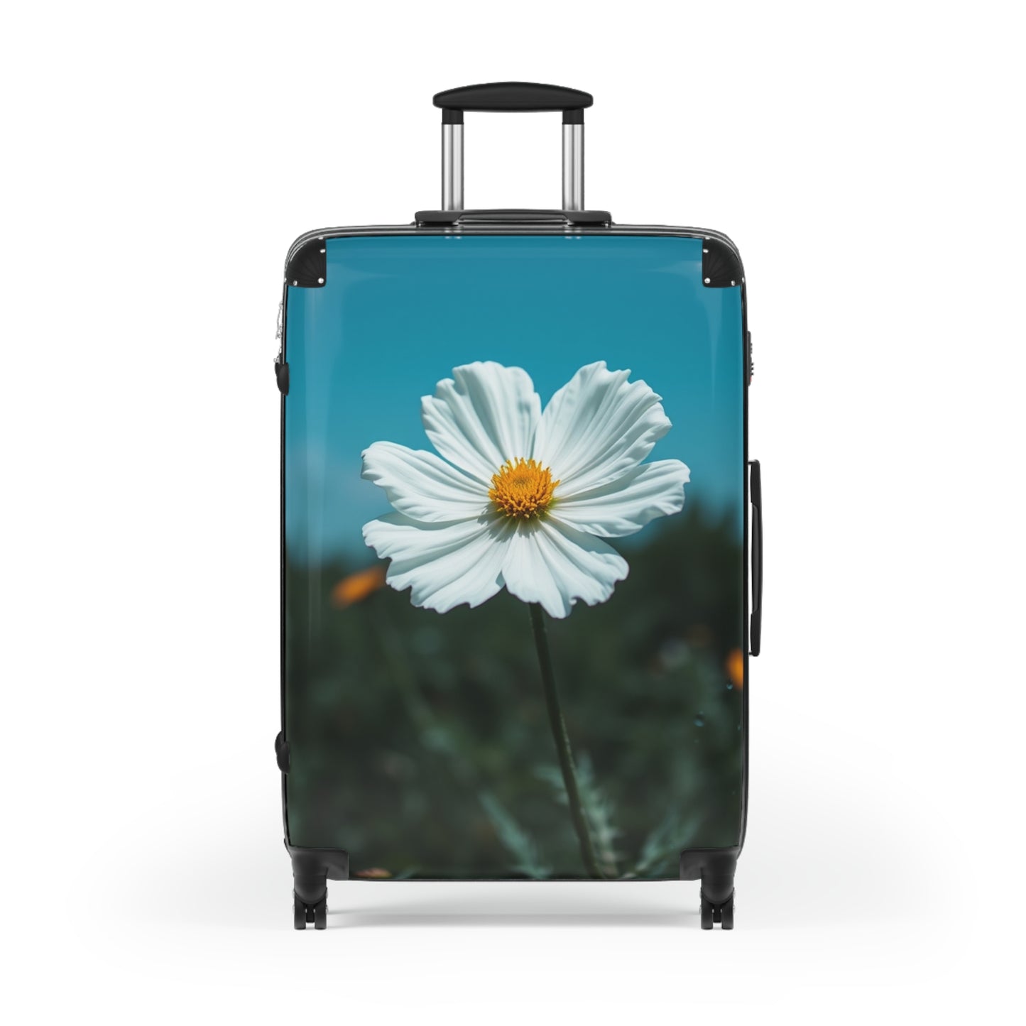 Floral Design Carry-On Suitcase | Travel with Style