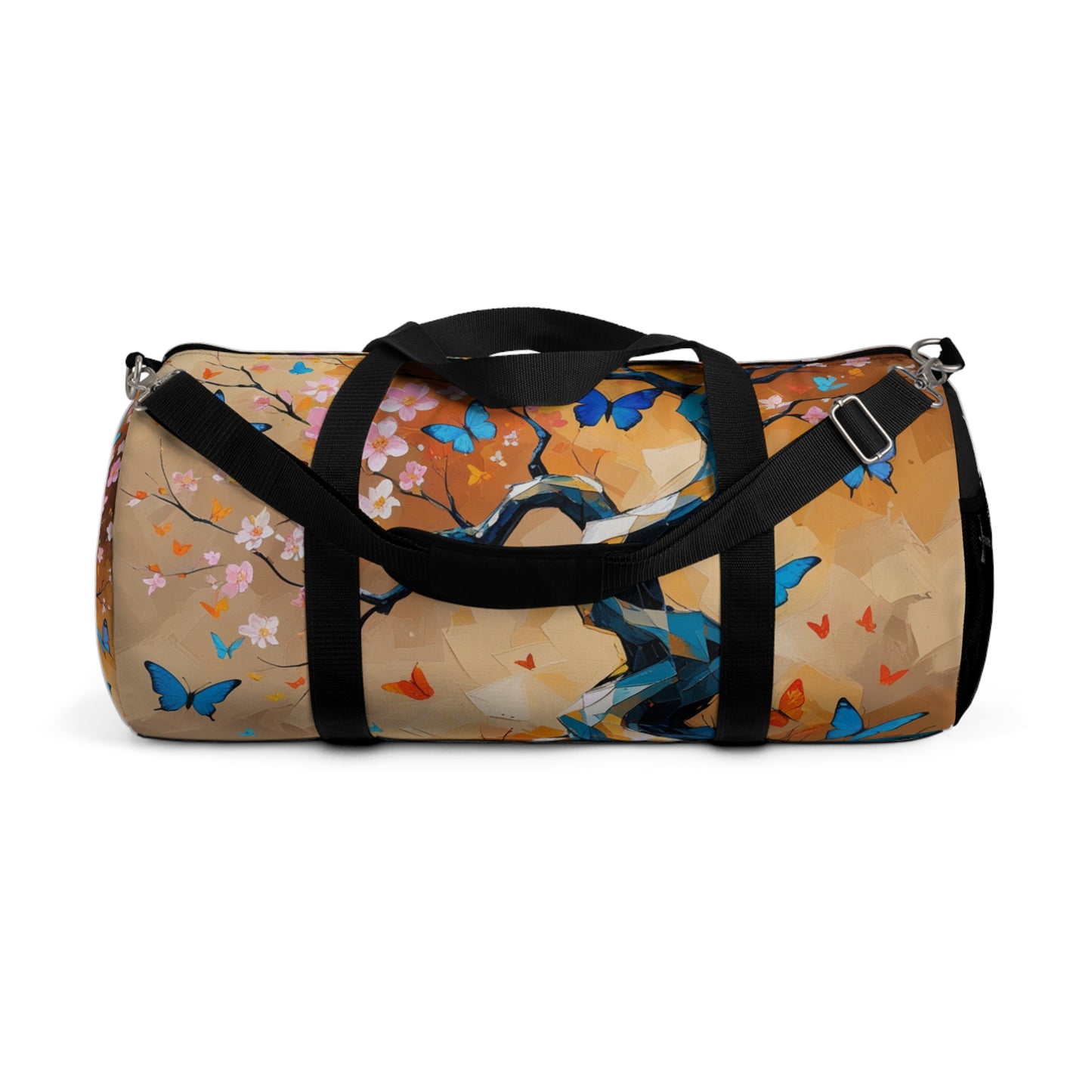 Colorful Butterfly Duffel Bag - Vibrant Travel Companion for Nature Lovers