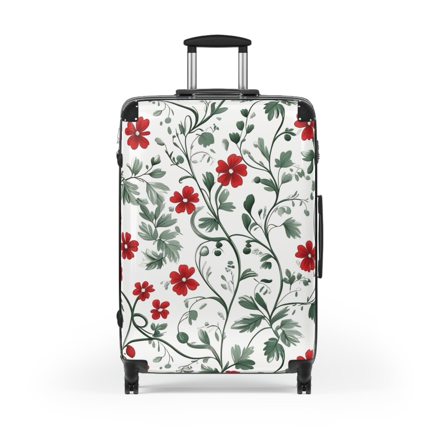 Floral Pattern Suitcase for Stylish Travelers