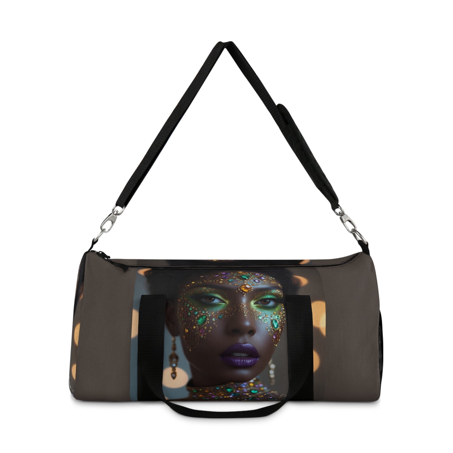 Colorful Glamour Print Duffel Bag for Travel & Gym