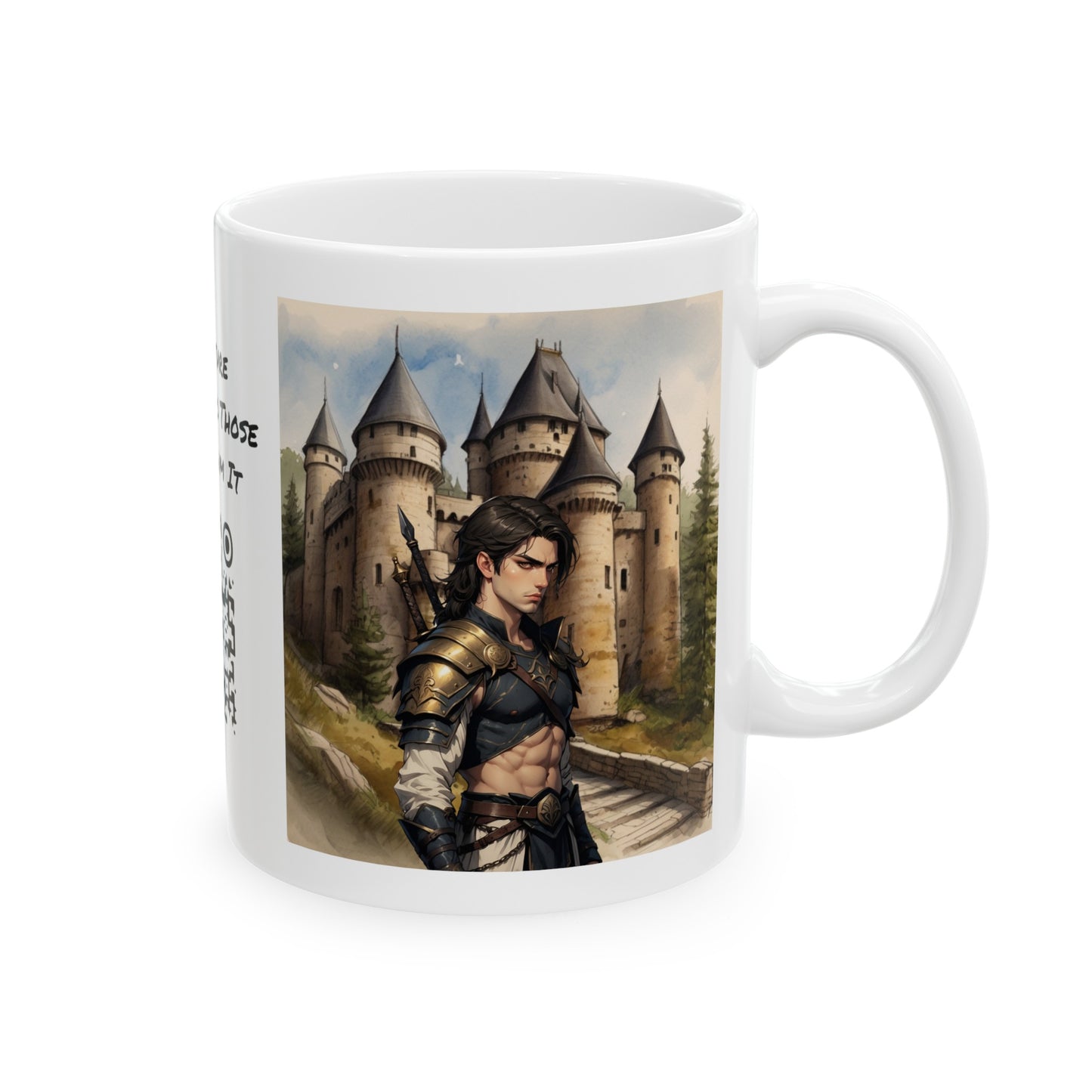 The Pride of Arneth | HD Graphic | Fantasy | Dungeons and Dragons | Coffee | Tea | Hot Chocolate | 11oz | White Mug