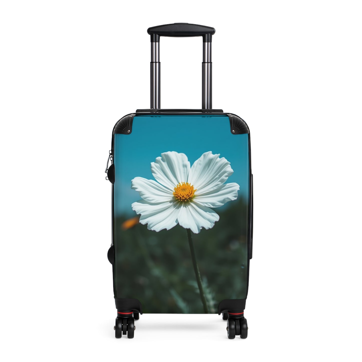 Floral Design Carry-On Suitcase | Travel with Style