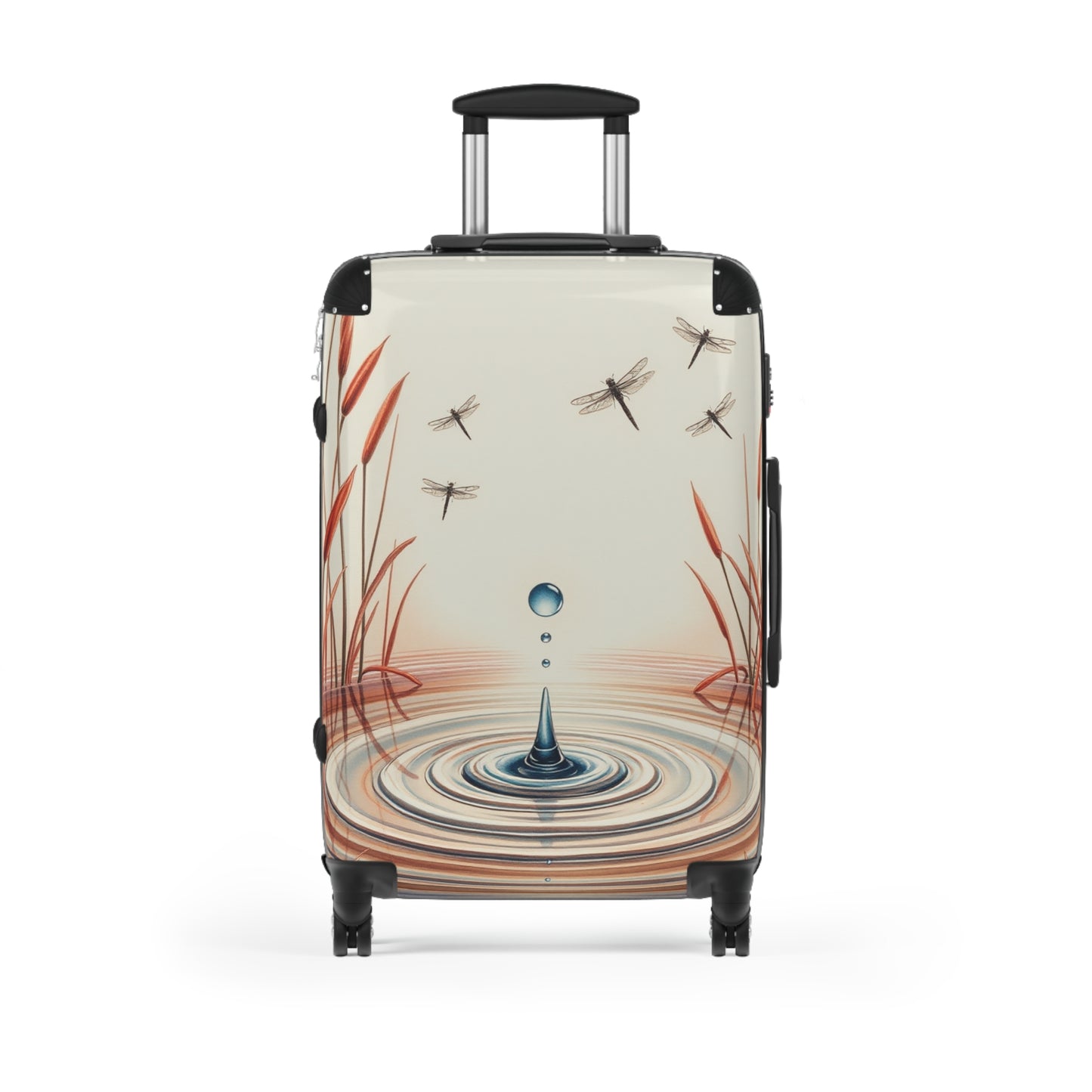 Tranquil Waters Suitcase for Travel Enthusiasts