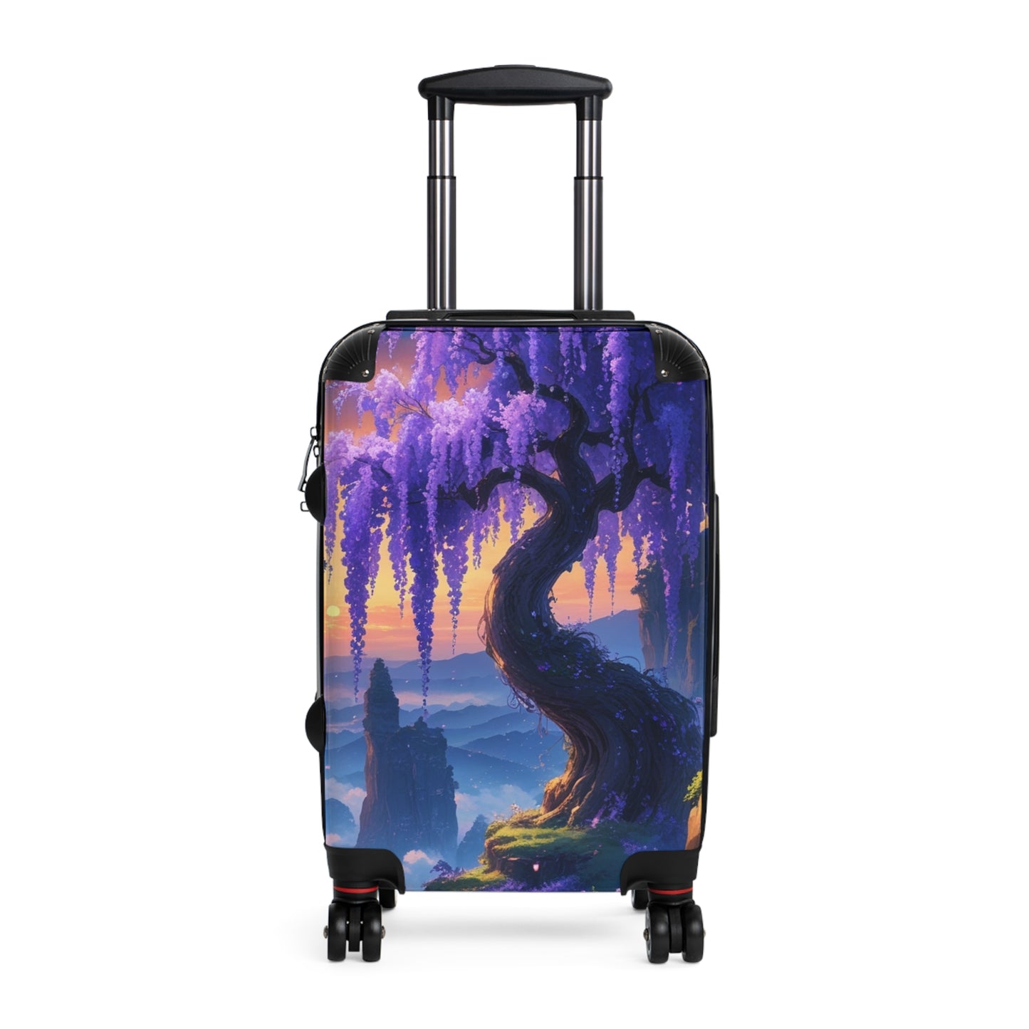 Fantasy Nature Design Suitcase - Traveler's Dream Luggage