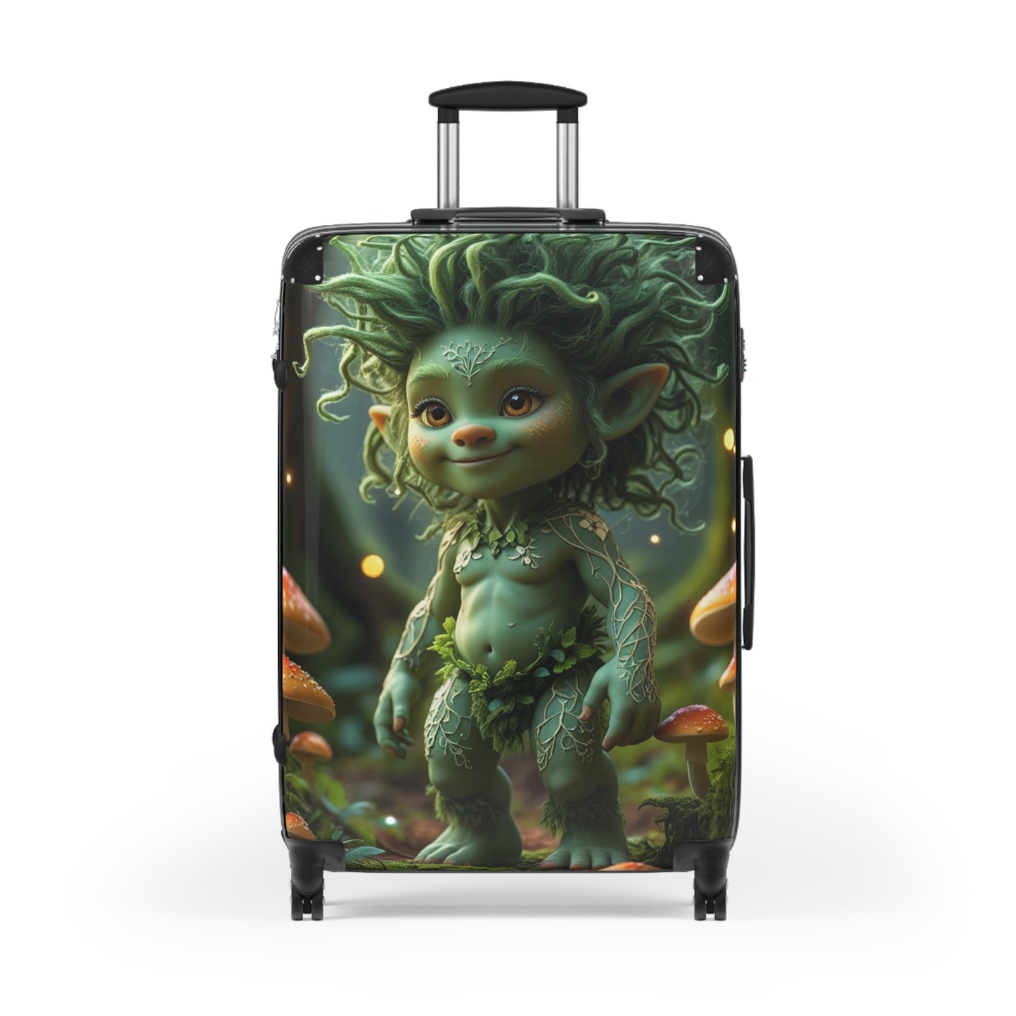 Enchanted Forest Suitcase - Whimsical Travel Luggage for Adventurers