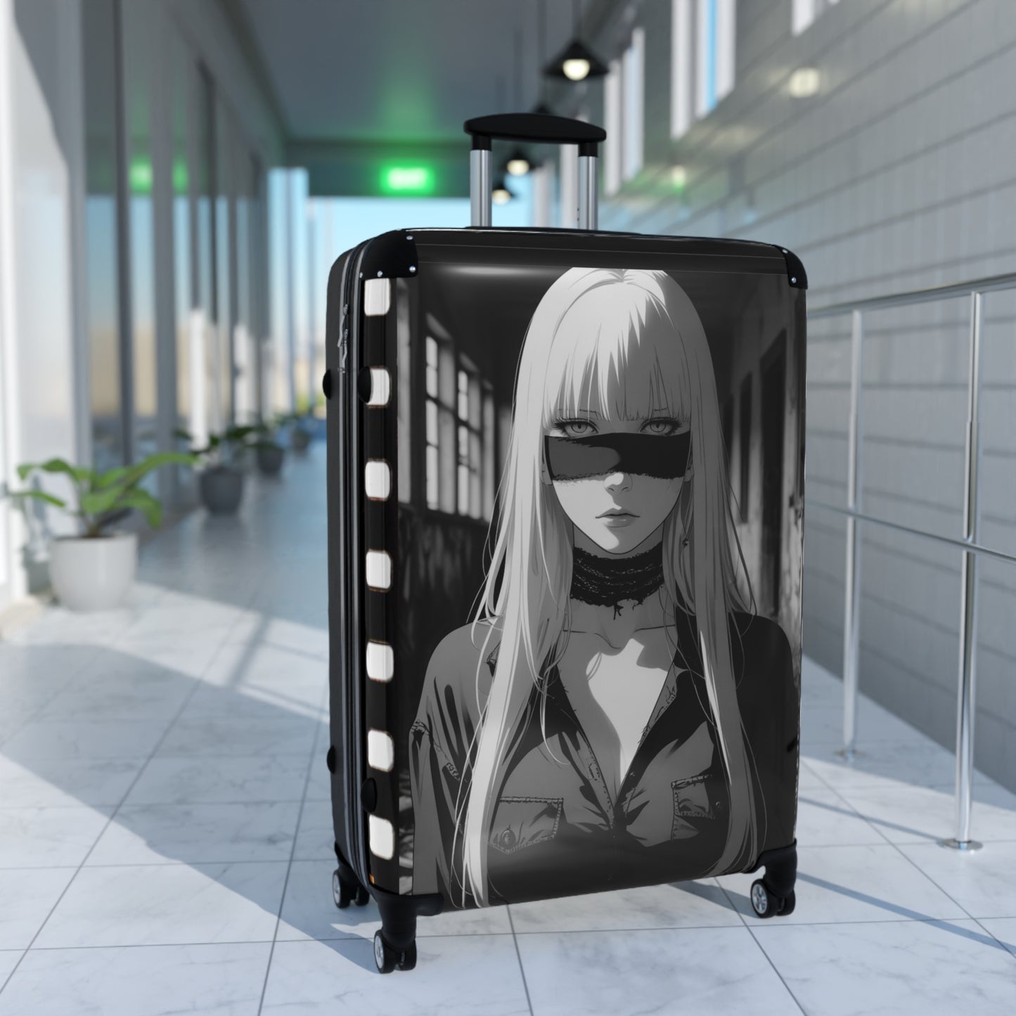 Anime-Inspired Luggage - Stylish Suitcase with Bold Design