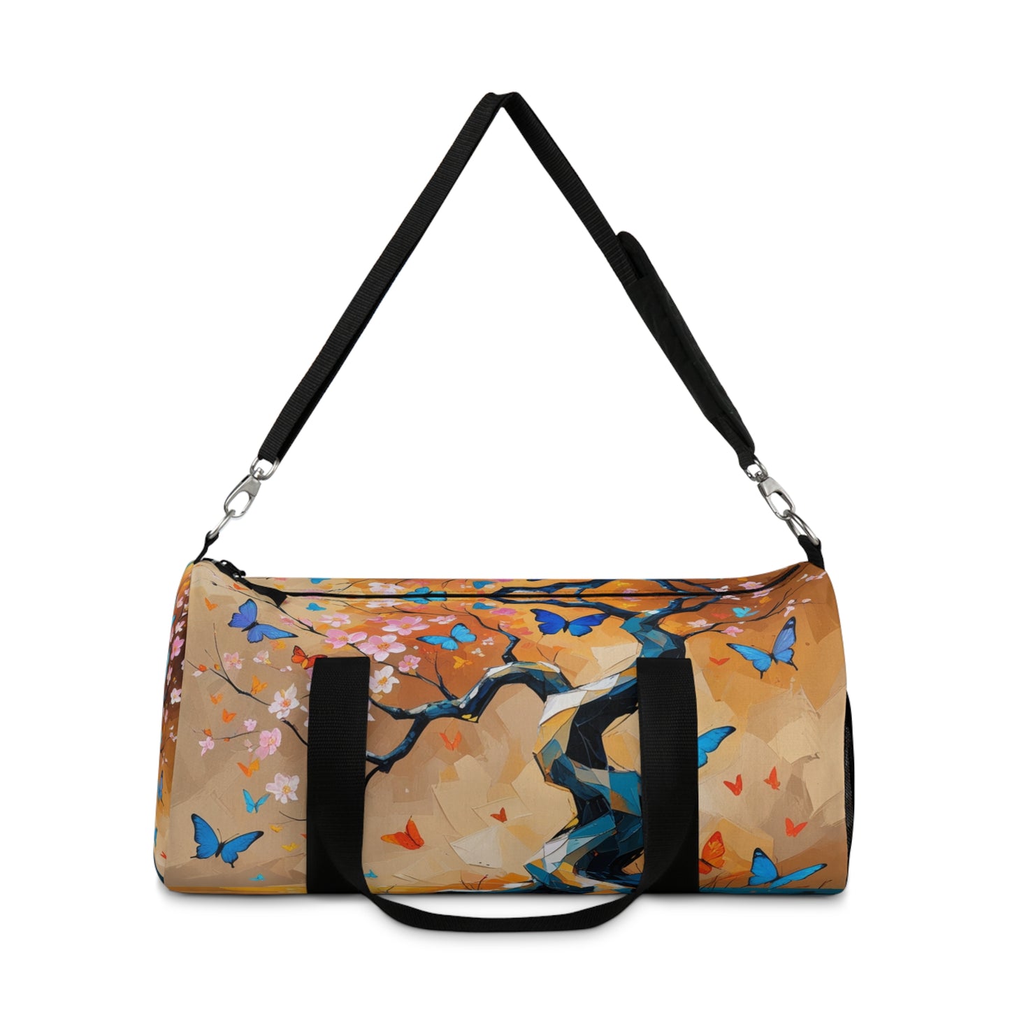 Colorful Butterfly Duffel Bag - Vibrant Travel Companion for Nature Lovers
