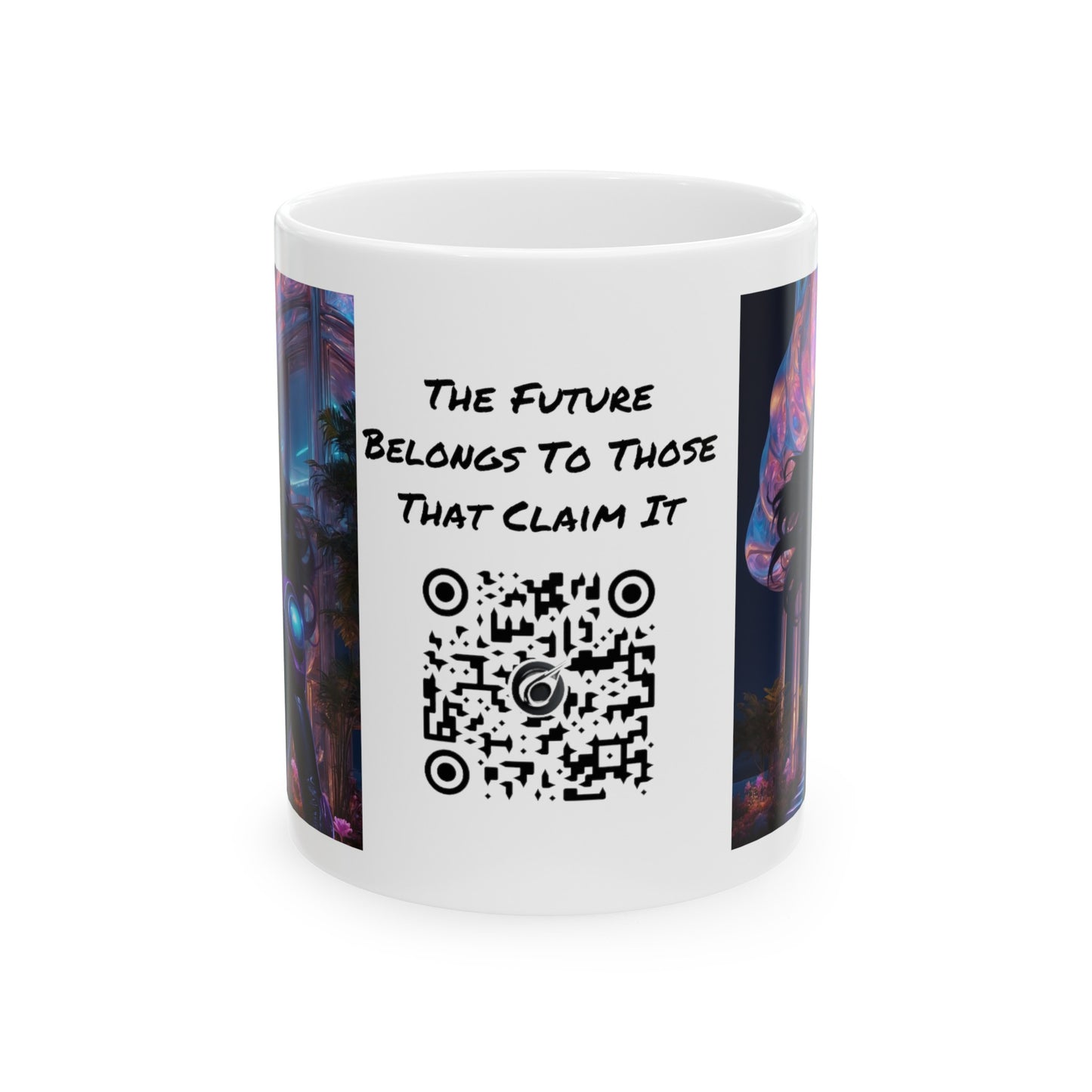 Space Siren | HD Graphic | Sci-Fi | Coffee | Tea | Hot Chocolate | 11oz | White Mug