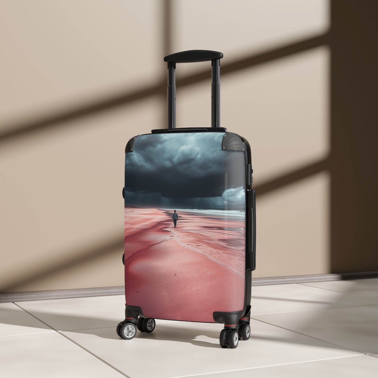Scenic Travel Suitcase - Stylish Luggage for Adventurers