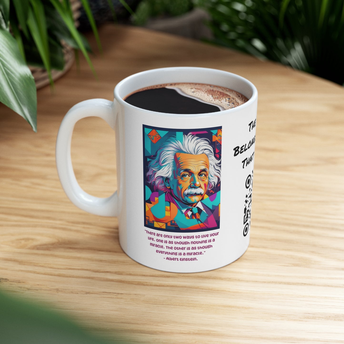 Copy of HD Graphics | Science | Geek Gift | Einstein | Ceramic Mug | 11oz