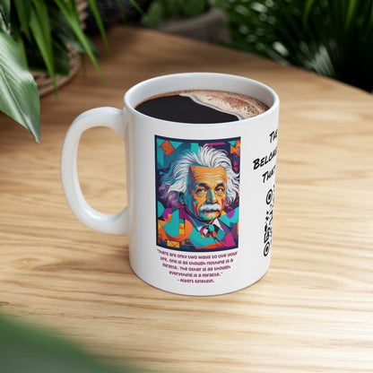 Copy of HD Graphics | Science | Geek Gift | Einstein | Ceramic Mug | 11oz