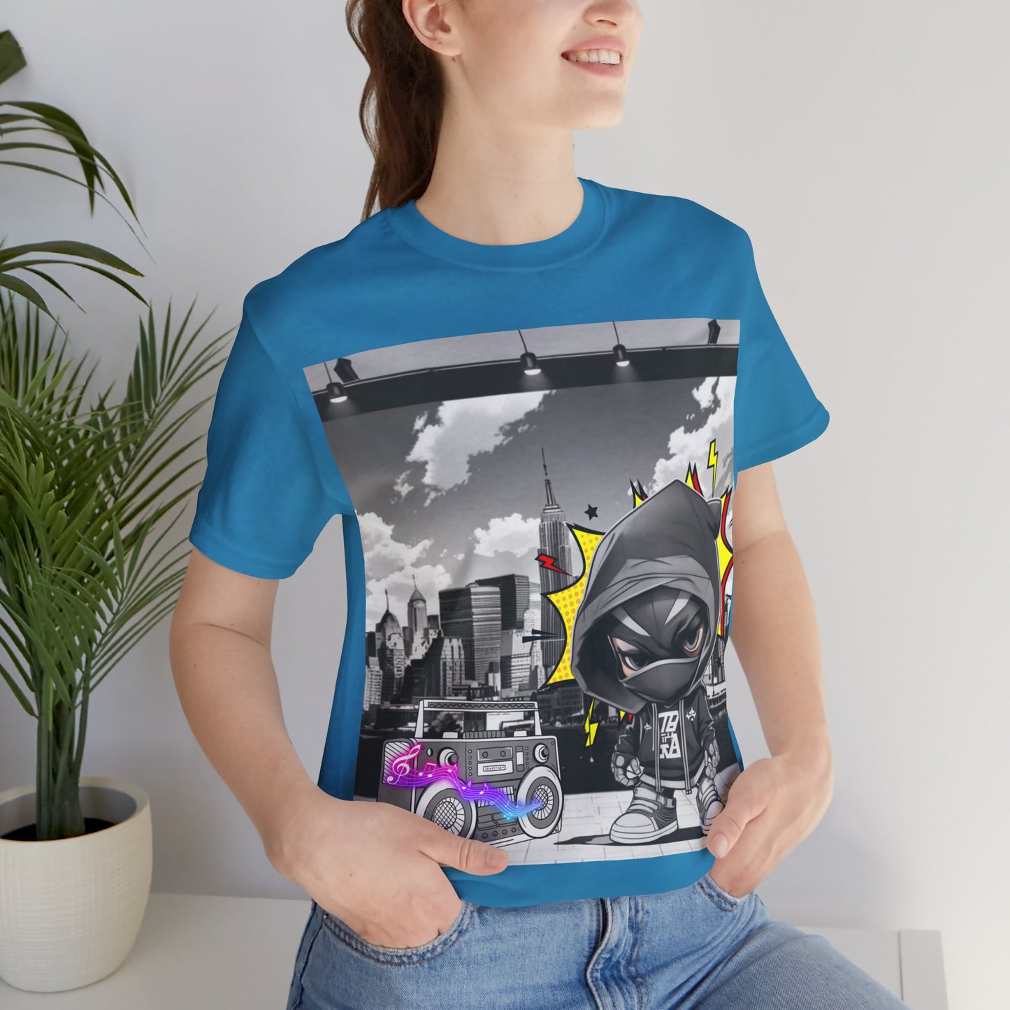 Don't Stop The Music | HD Graphic | Comic Style | Unisex | Men's | Women's | Tee | T-Shirt
