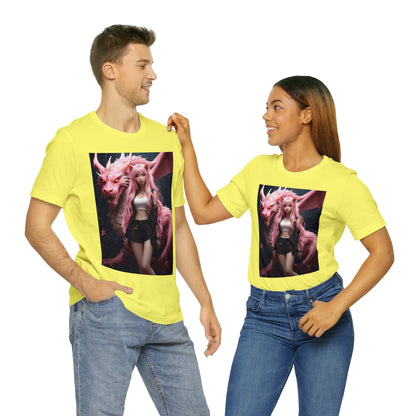 Dragon Lady | Fantasy | Anime | Gamer | HD Graphic | Unisex | Men's | Women's | Tee | T-Shirt