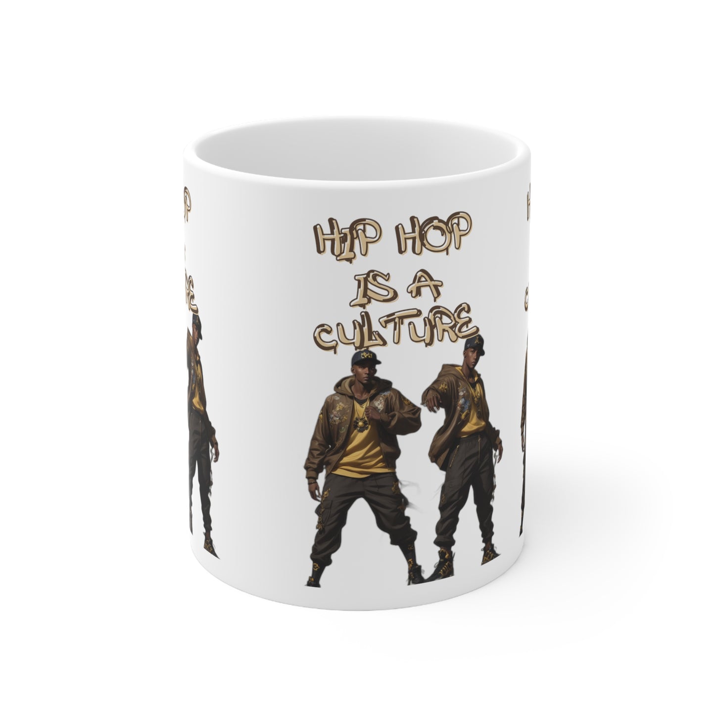 Hip Hop Is A Culture | Rappers | Music Lover's Gift | Teevolution | Afrocentric | Coffee | Tea | Hot Chocolate | Ceramic Mug | 11oz
