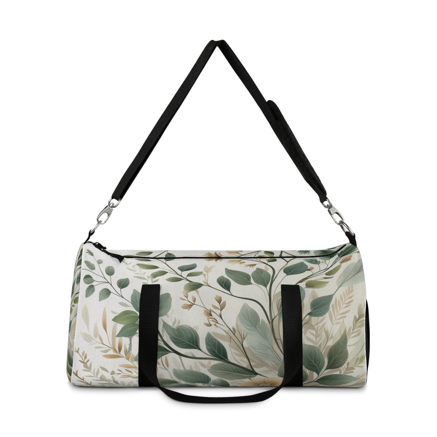 Botanical Print Duffel Bag - Stylish Travel Companion for Weekend Getaways