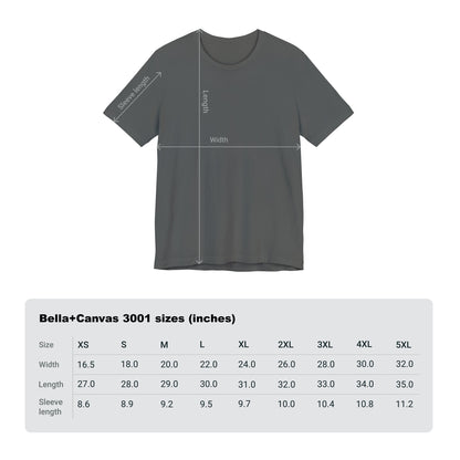 Transcend Fear Graphic Tee - Unisex Jersey Short Sleeve T-Shirt