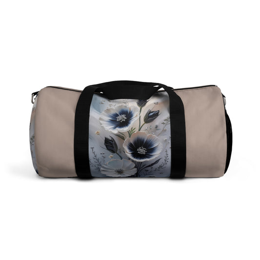 Elegant Floral Duffel Bag - Stylish Travel Companion for Any Adventure