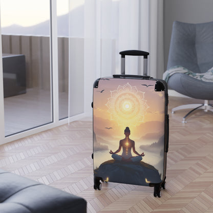 Mindfulness Yoga & Meditation Suitcase - Stylish Luggage with Serenity Design