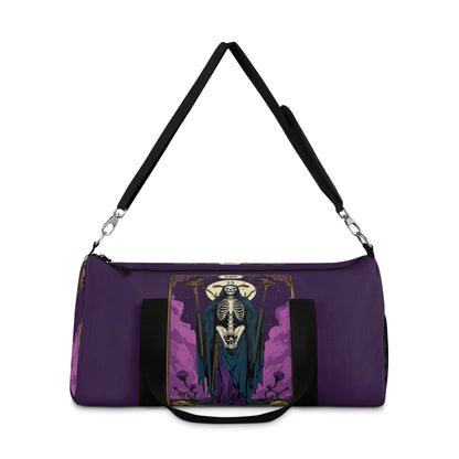 Gothic Skeleton Duffel Bag - Perfect for Gym, Travel or Halloween