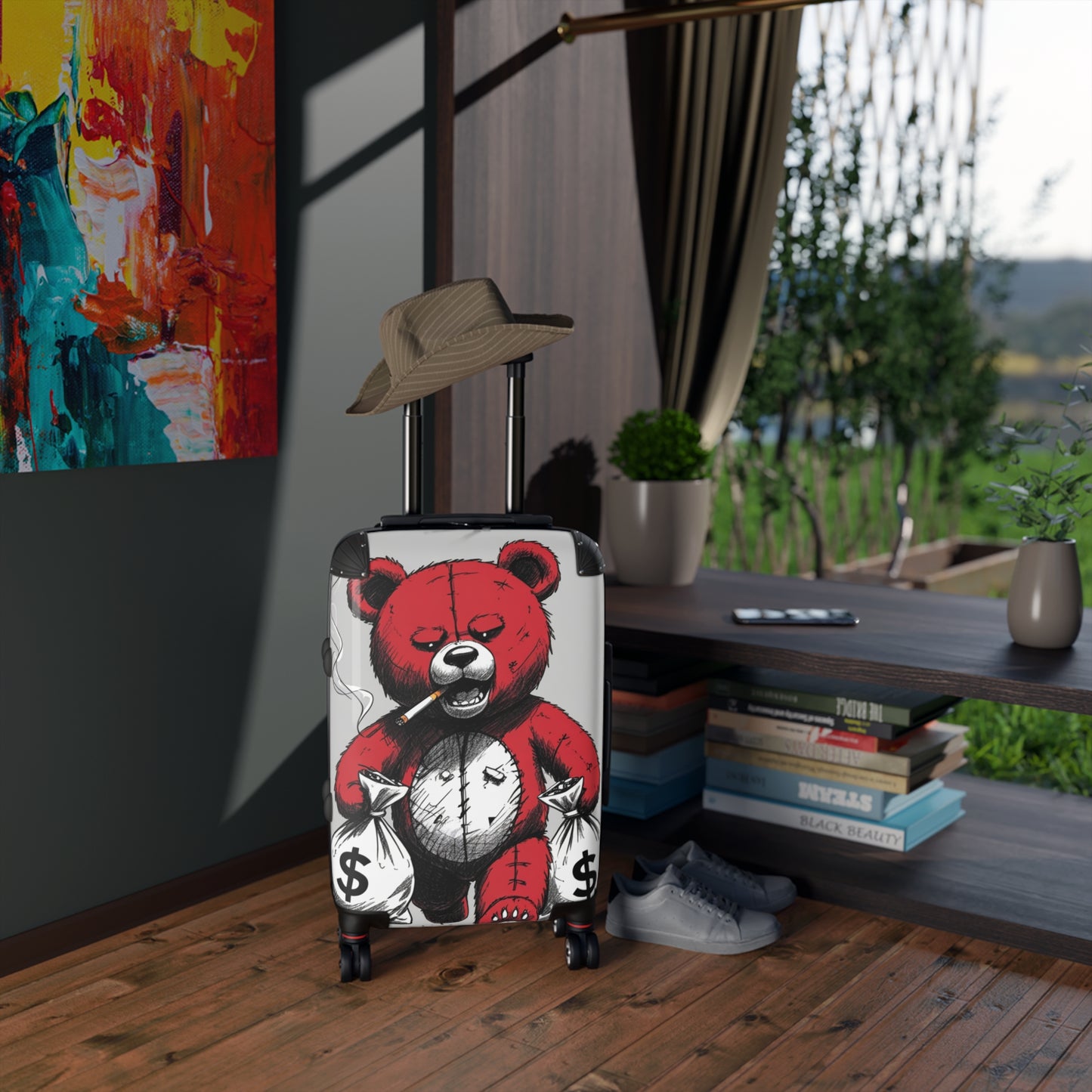 Cool Bear Design Carry-On Suitcase