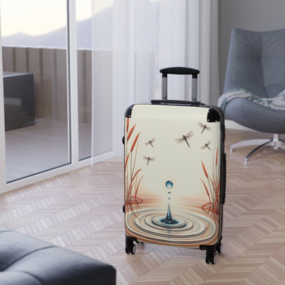 Tranquil Waters Suitcase for Travel Enthusiasts