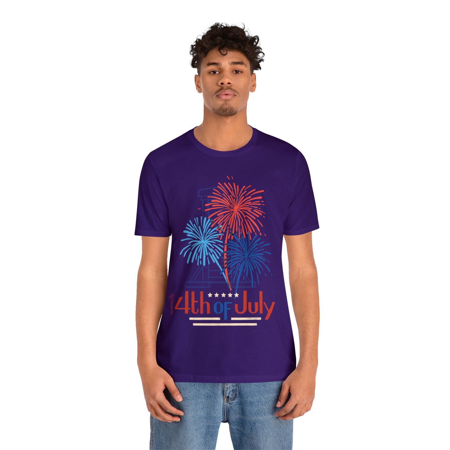 Patriotic Gift | Fireworks | Independence Day | July 4th | July 14th |  Guillotine | USA | Freedom | America | Fourth of July | Bastille Day | France | Unisex | Men's | Women's | Tee | T-Shirt