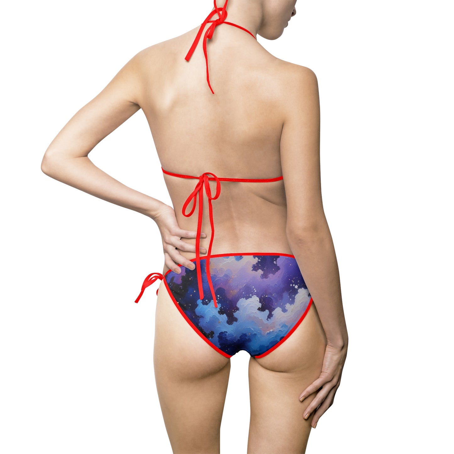 Cosmic Dreams Women's Bikini Swimsuit - Trendy Beachwear for Summer Fun