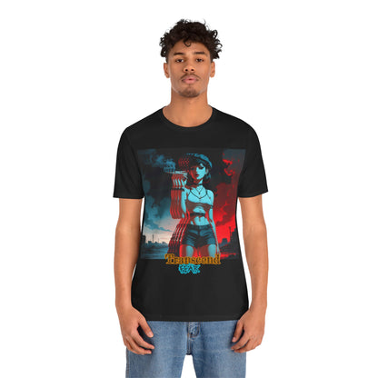 Transcend Fear Graphic Tee - Unisex Jersey Short Sleeve T-Shirt