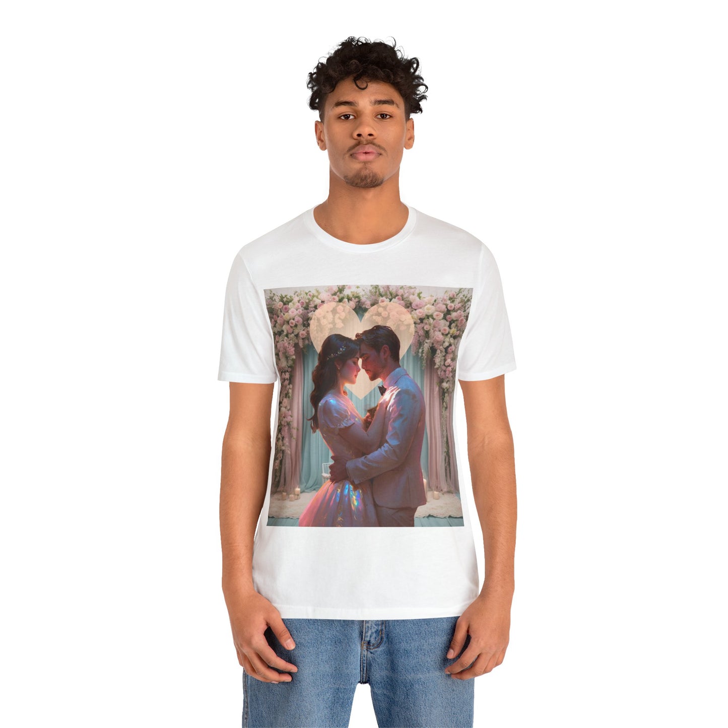 Love Is The Message | HD Graphic | Romance | Wedding | Engagement | Proposal | Unisex | Men's | Women's | Tee | T-Shirt