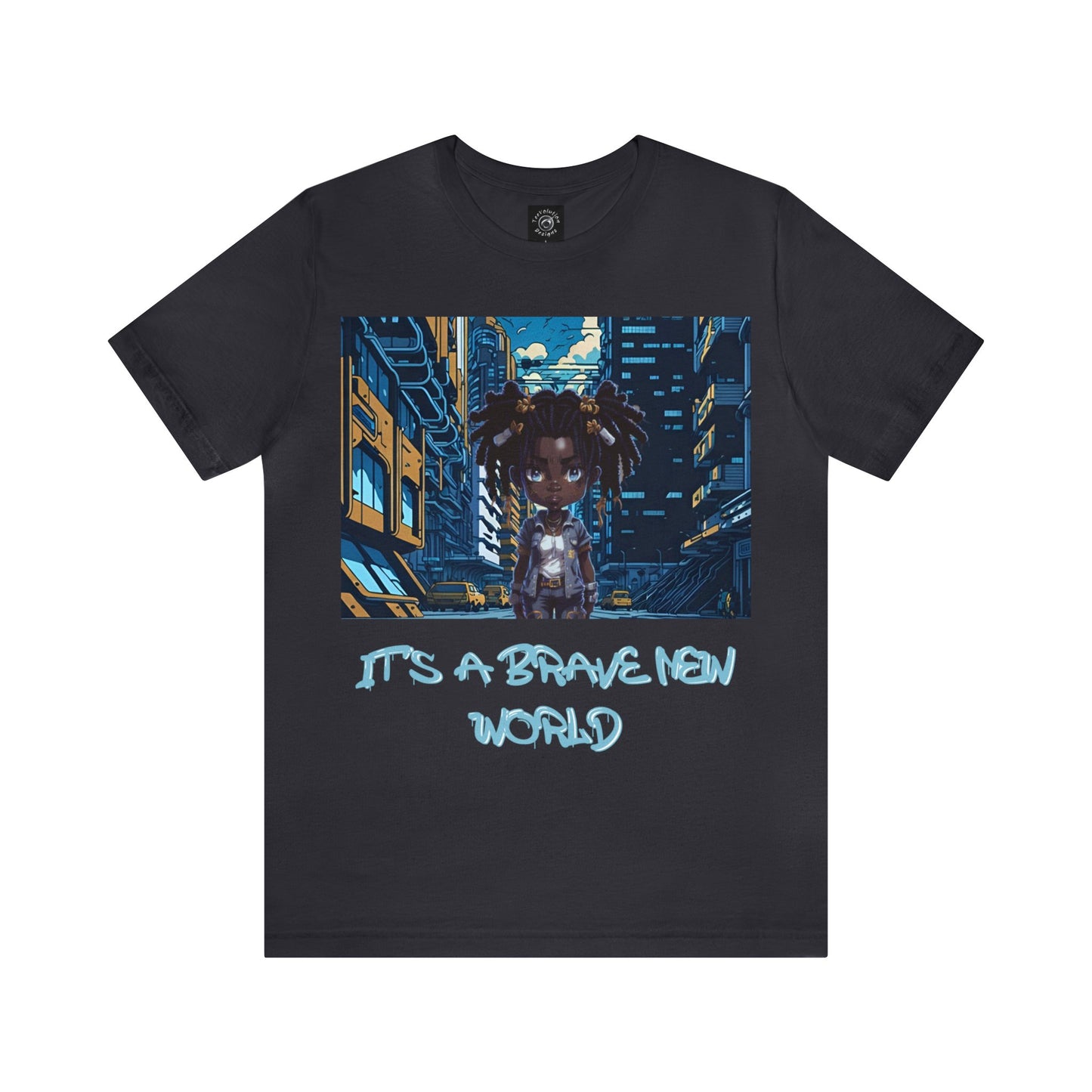 Brave New World | Black Girl Magic | Anime | HD Graphic | Trendy | Artwork |  Unisex | Men's | Women's | Tee | T-Shirt