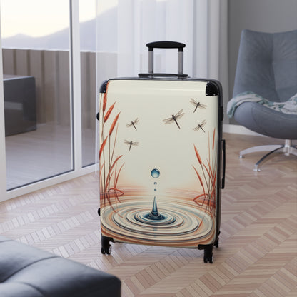 Tranquil Waters Suitcase for Travel Enthusiasts