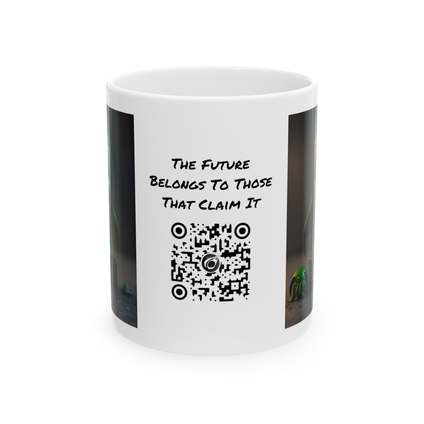 Cthulhu Pop Mug | H.P Lovecraft | The Book | Geek Gift | Fantasy Character | Sci Fi Lovers | Cute | Coffee |  Tea |  Hot Chocolate | 11oz