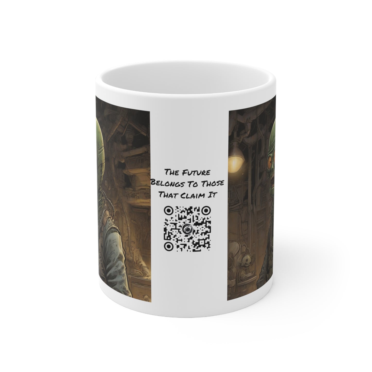 Goon Gang | Anime Gift | Fantasy  | Ogre | Cyberpunk | Sci Fi | Futuristic | HD Graphics | Coffee | Tea | Hot Chocolate | 11oz | White Mug