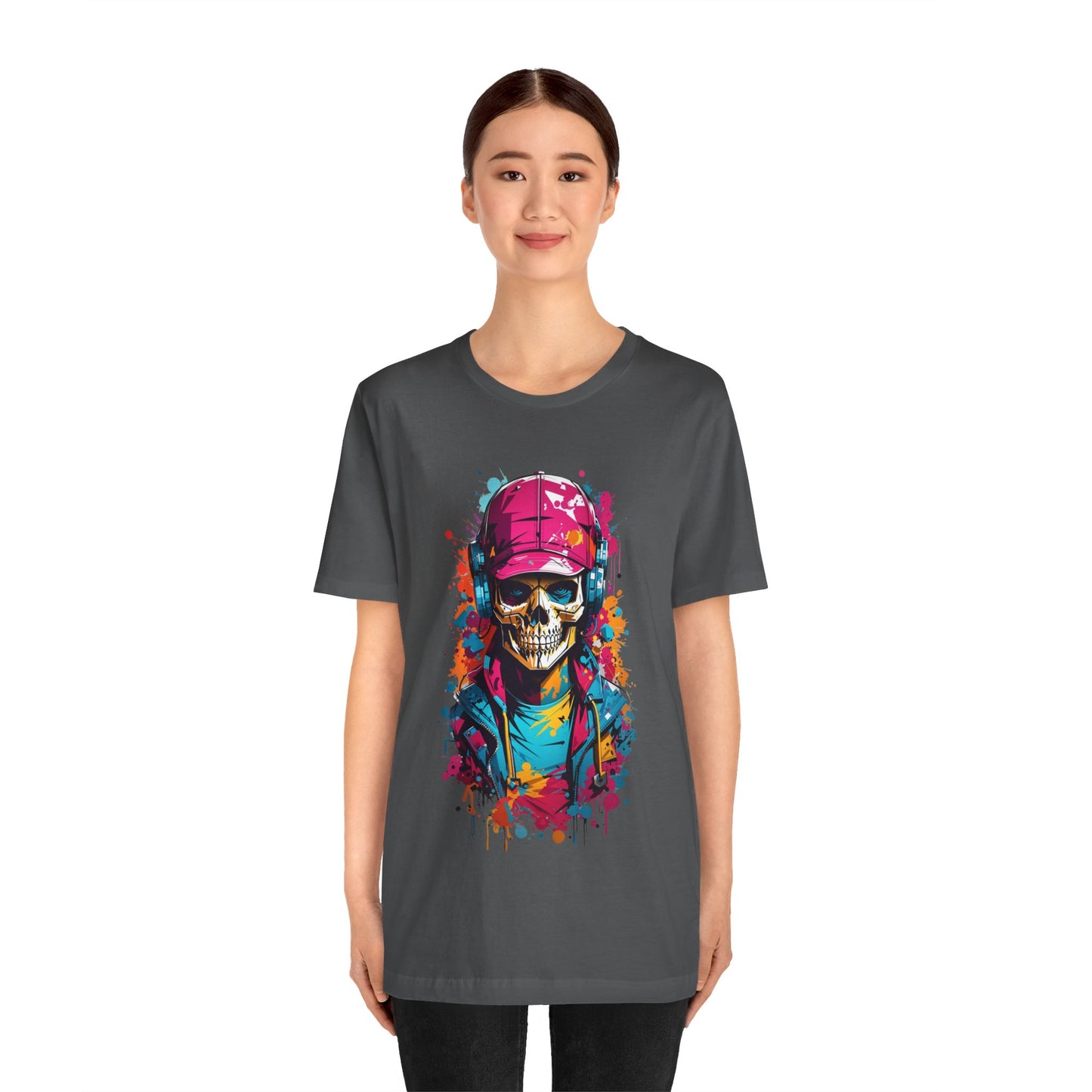 Colorful Skull | Gamer | Music | Intense | Unisex | Men's | Women's | Tee | T-Shirt